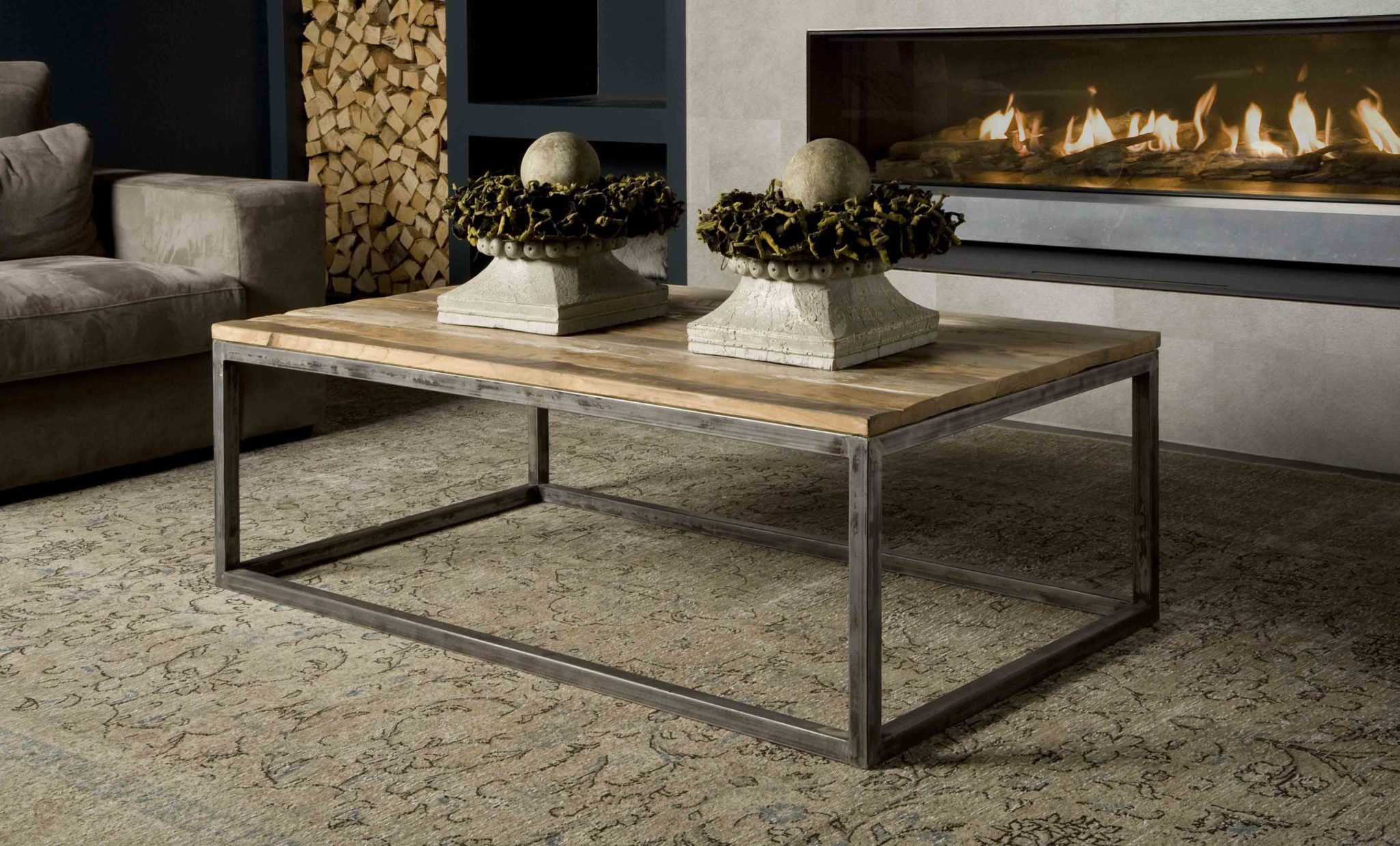 Venedig Couchtisch Metallrahmen - Image 2