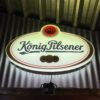Bier Leuchtreklame König Pilsener